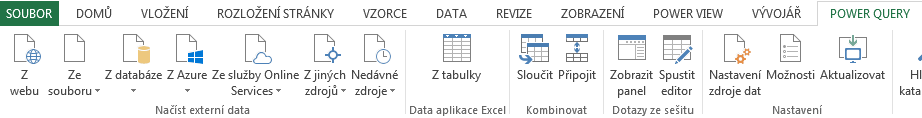 ms power query excel