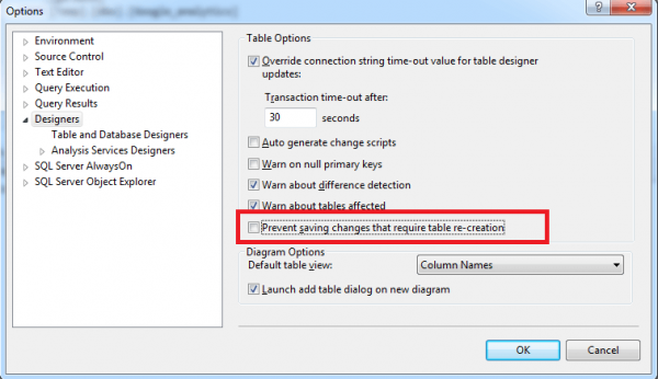 SQL Error: Saving Changes is Not Permitted - Solution with Example ...