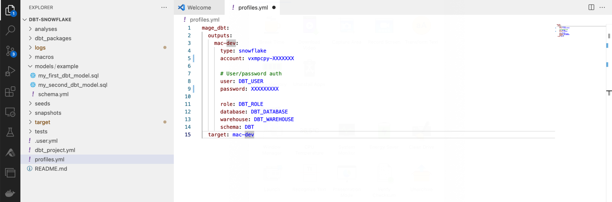 ETL | Dbt core with Snowflake - Configuration and dbt debug | Jan ...