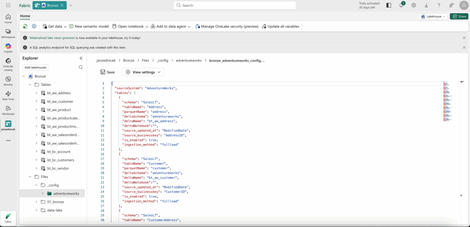 Bulk Table Automated Ingestion in Microsoft Fabric Data Factory Using a ...
